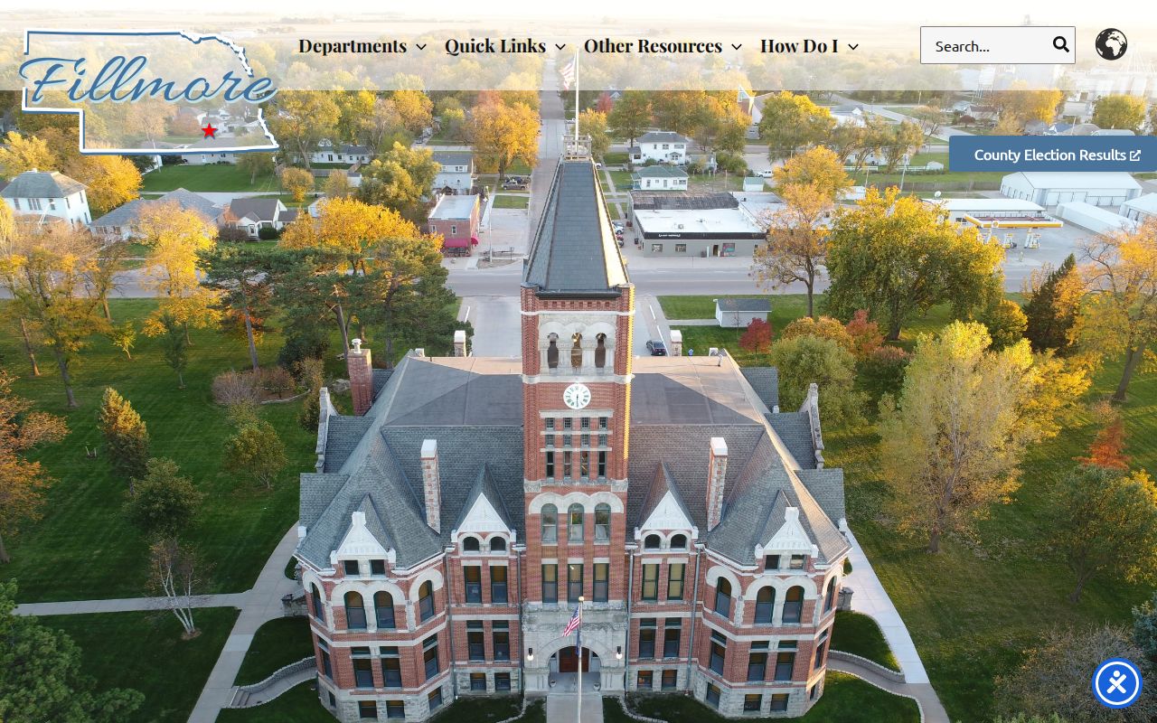 Fillmore County warrant records county government and city routing